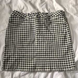 Forever 21 Skirt Small Gingham